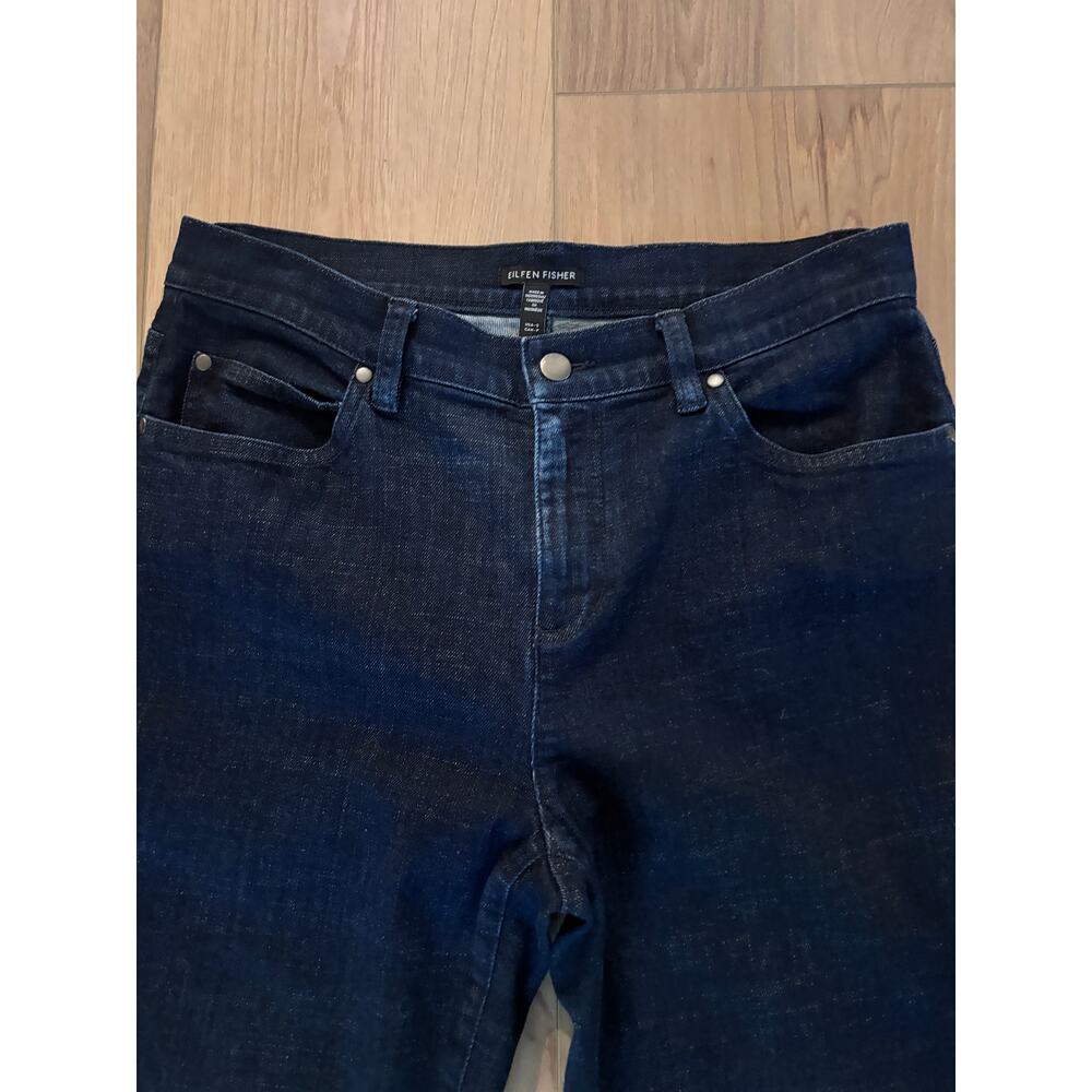 Eileen Fisher - NWOT  Women's Organic Cotton Stretch Straight Jean Size S - Picture 5 of 7